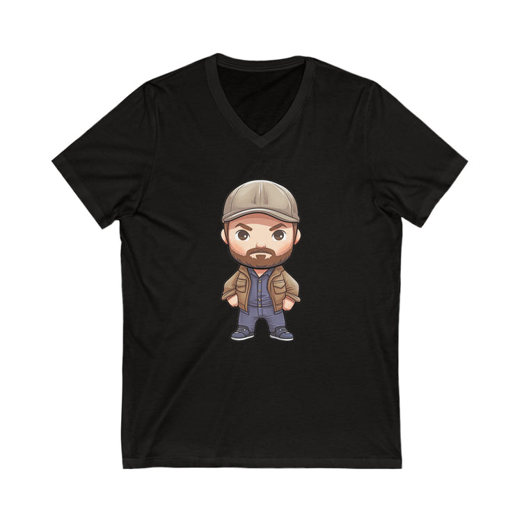 Bobby Singer V-Neck Tee - Fandom-Made