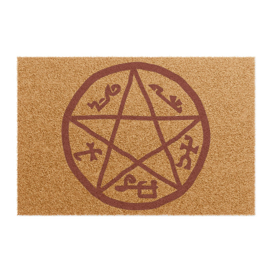 Devil's Trap Doormat - Fandom-Made