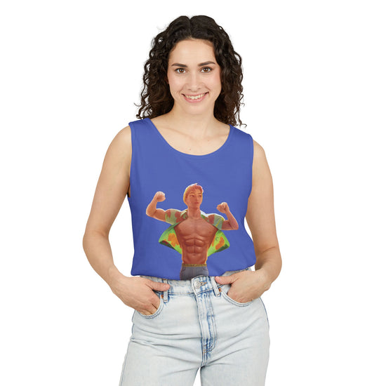 Abs Time Unisex Tank Top - Fandom-Made