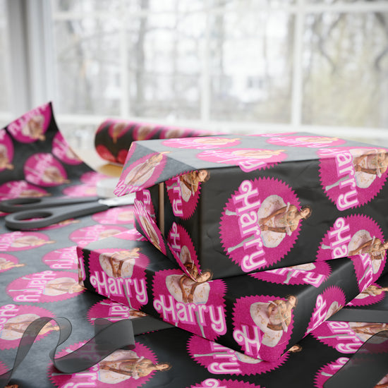 Harry Styles Barbie Wrapping Paper - Fandom-Made