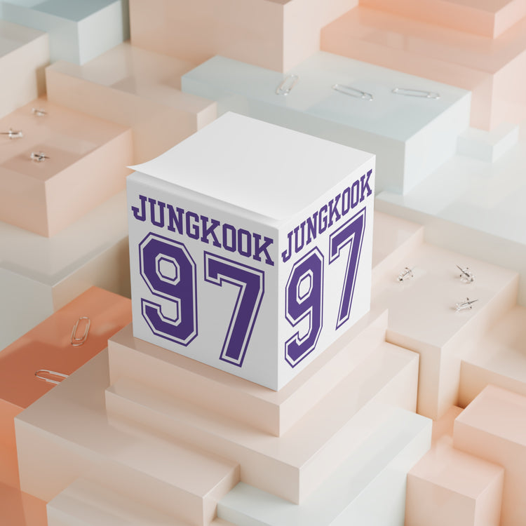 Jungkook 97 Note Cube