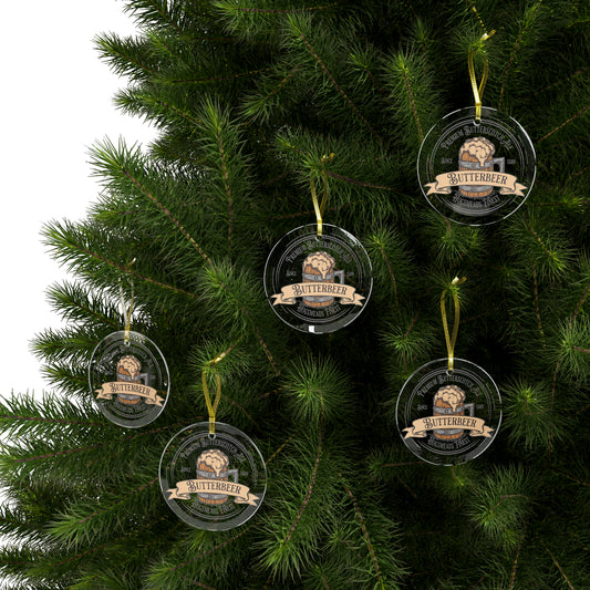 Butterbeer Glass Ornaments - Fandom-Made