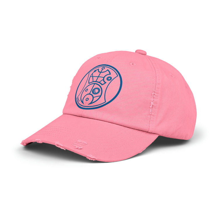 Hello Sweetie in Gallifreyan Distressed Cap - Fandom-Made