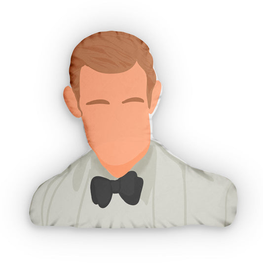 Prince Phillip-Shaped Pillow - Fandom-Made