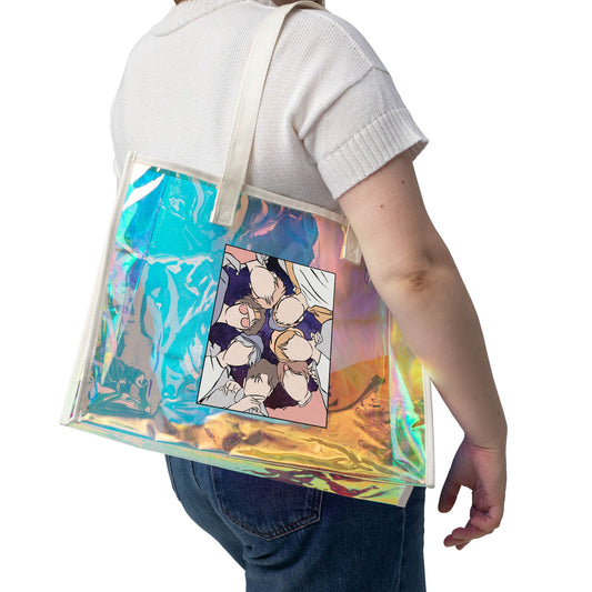 R U Ok Holographic Tote Bag
