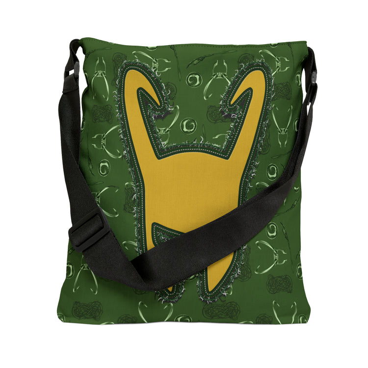Loki Helmet Adjustable Tote Bag - Fandom-Made