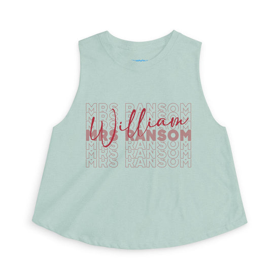 Mrs. William Ransom Women's Crop Top - Fandom-Made