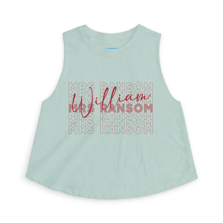 Mrs. William Ransom Women's Crop Top - Fandom-Made