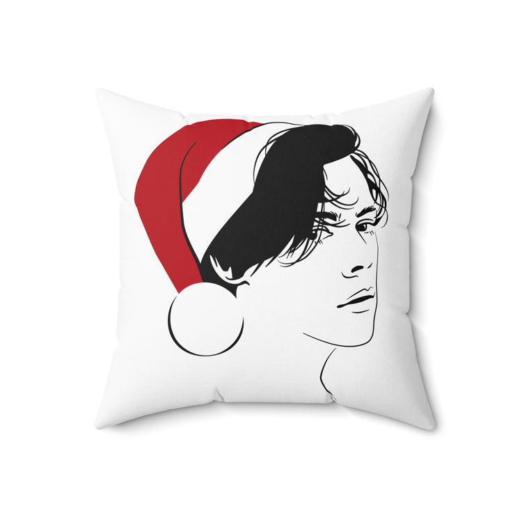 Santa Harry Square Pillow - Fandom-Made