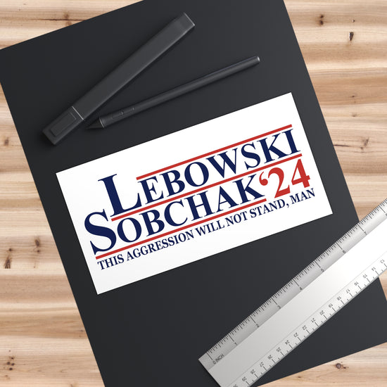 Lebowski Sobchak 2024 Bumper Stickers - Fandom-Made