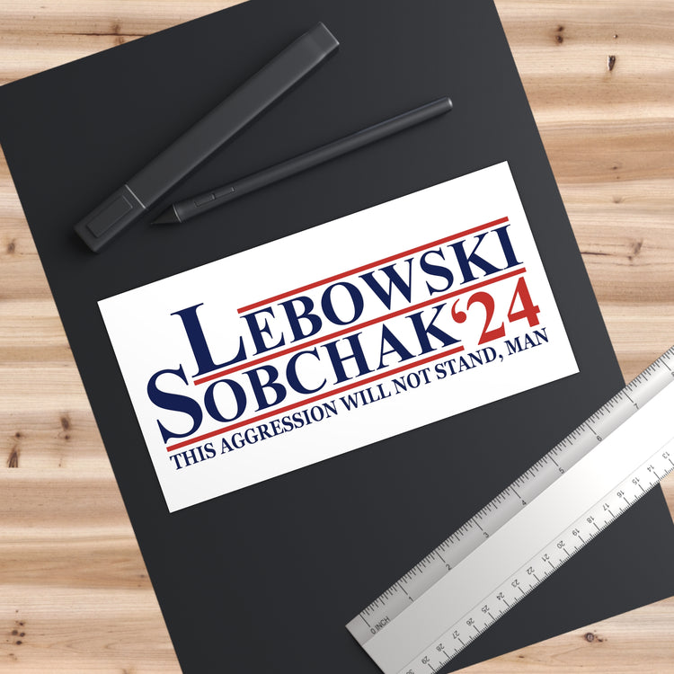 Lebowski Sobchak 2024 Bumper Stickers FandomMade