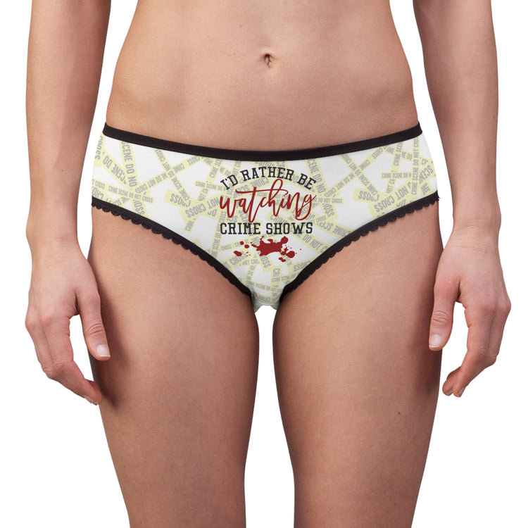 Crime Shows Women's Briefs - Fandom-Made
