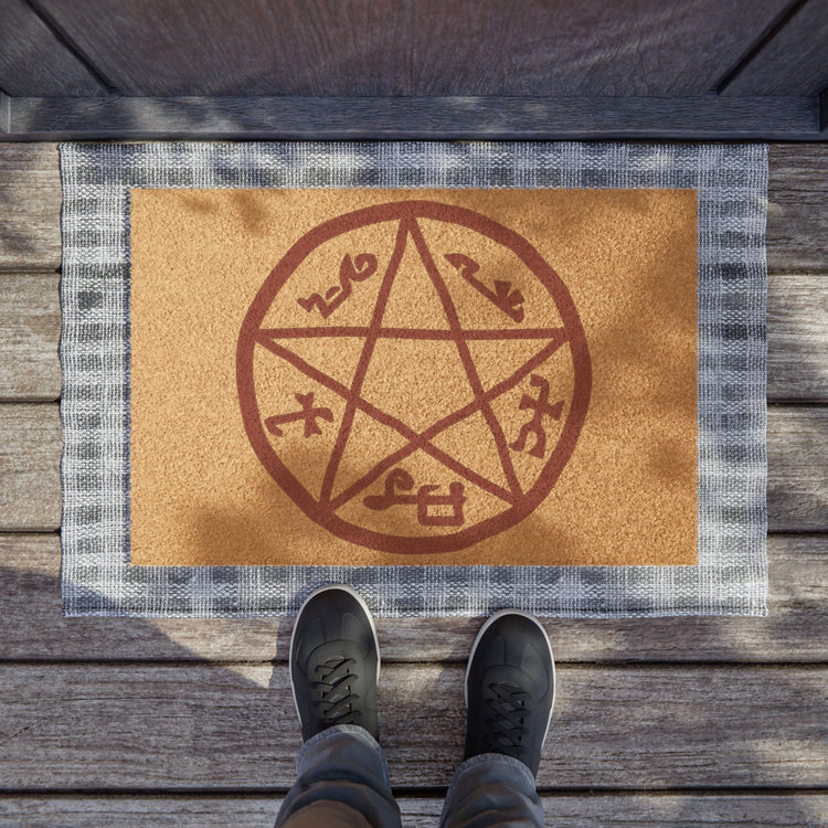 Devil's Trap Doormat - Fandom-Made