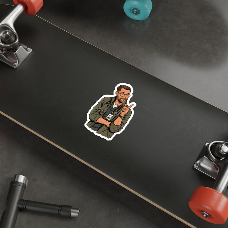 Dr. Robinavitch Die-Cut Sticker