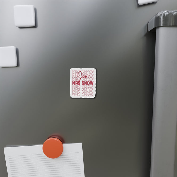 Mrs. Jon Snow Die-Cut Magnet