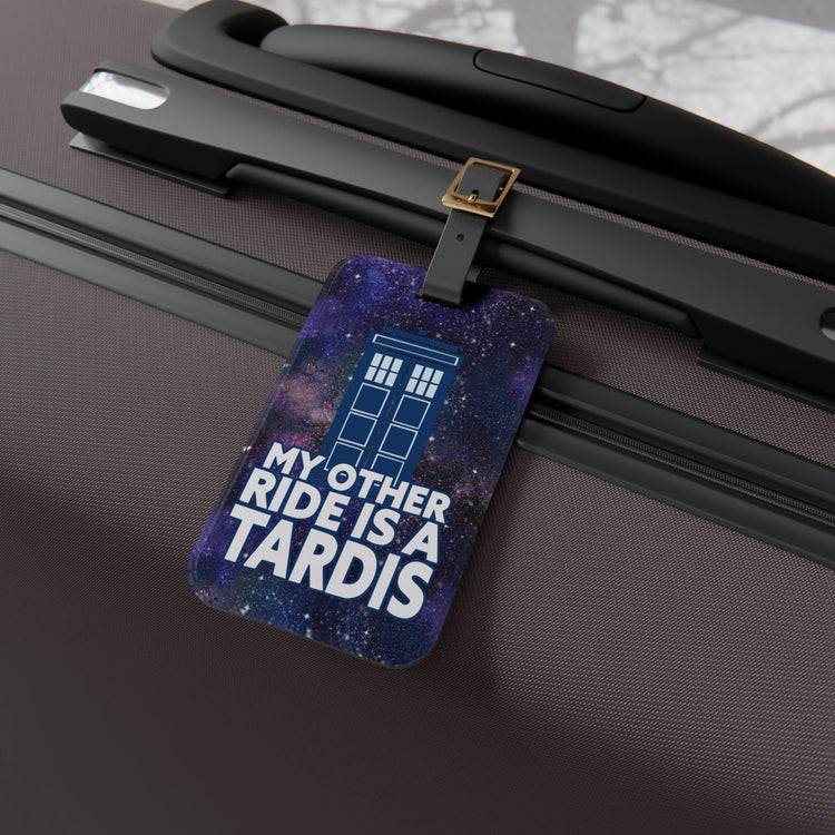 My Other Ride Is a Tardis Luggage Tag - Fandom-Made