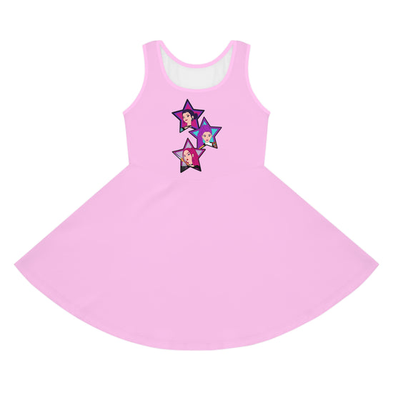 Huntrix Girls' Sleeveless Sundress - Fandom-Made