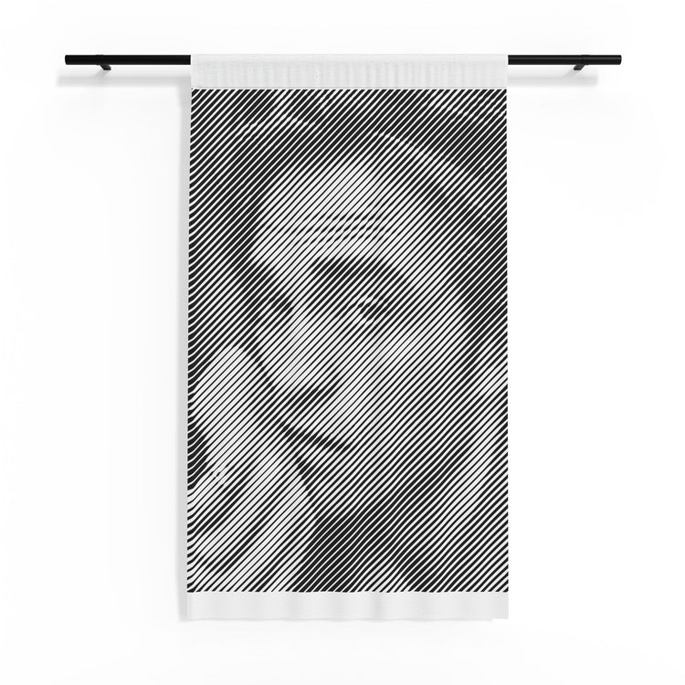 Rob Pattinson Sheer Window Curtain - Fandom-Made