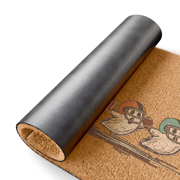Gobbling Up Football Doormat