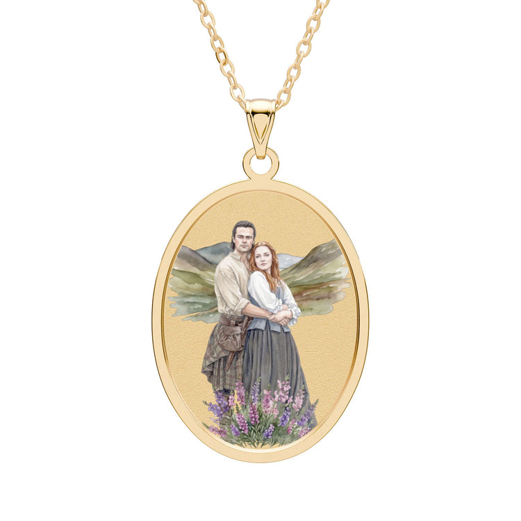 The Frasers Oval Pendant