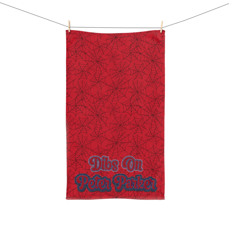 Dibs On Peter Parker Hand Towel