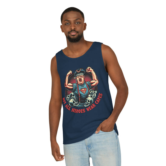 Not All Heroes Wear Capes Tank Top - Fandom-Made