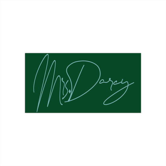 Mrs. Darcy Bumper Sticker - Fandom-Made