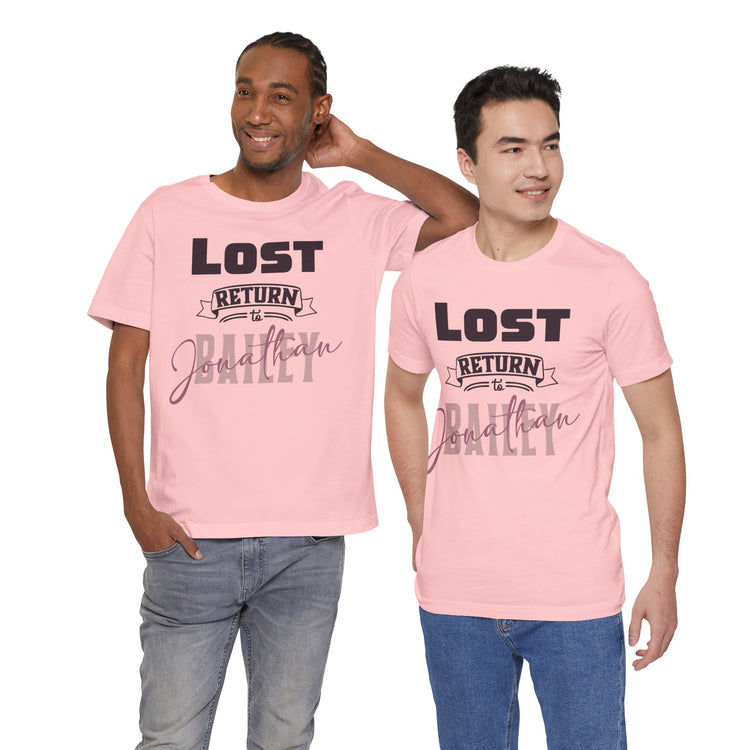Lost Return To Jonathan Bailey Unisex T-Shirt - Fandom-Made