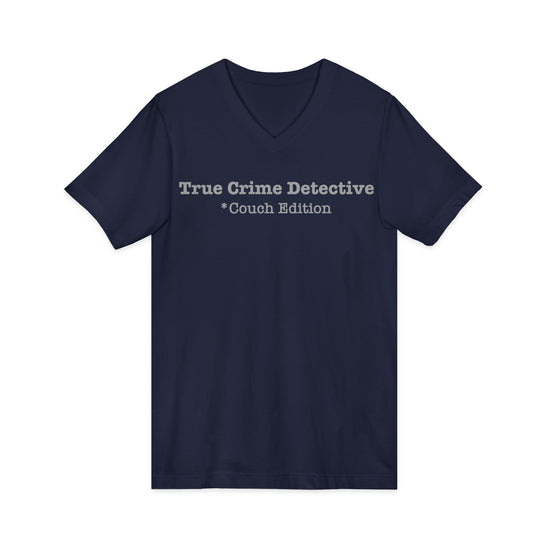 True Crime Detective V-Neck Tee - Fandom-Made
