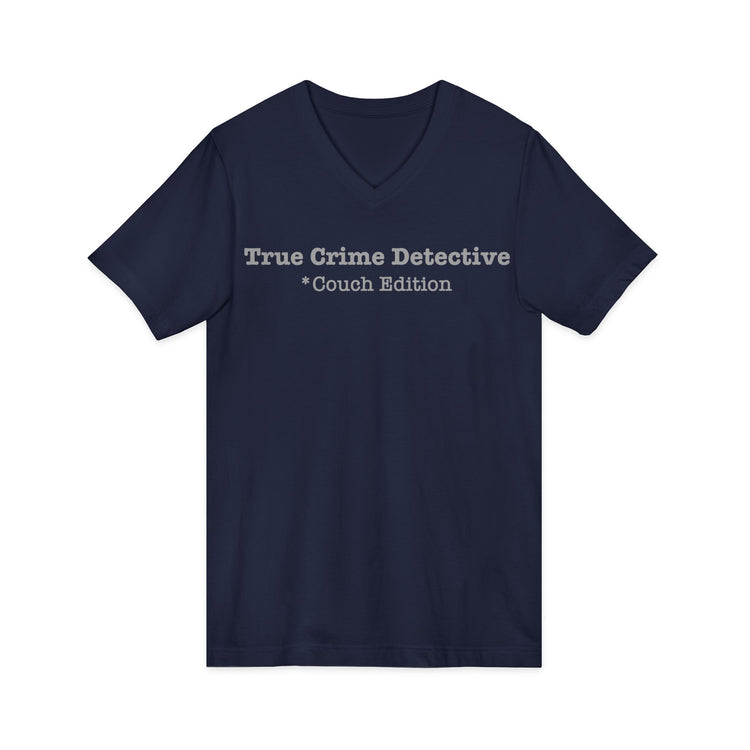 True Crime Detective V-Neck Tee - Fandom-Made