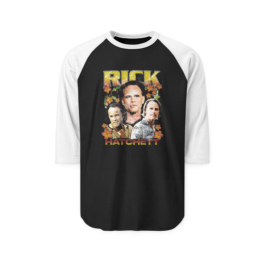 Rick Hatchett 3/4 Raglan Shirt - Fandom-Made