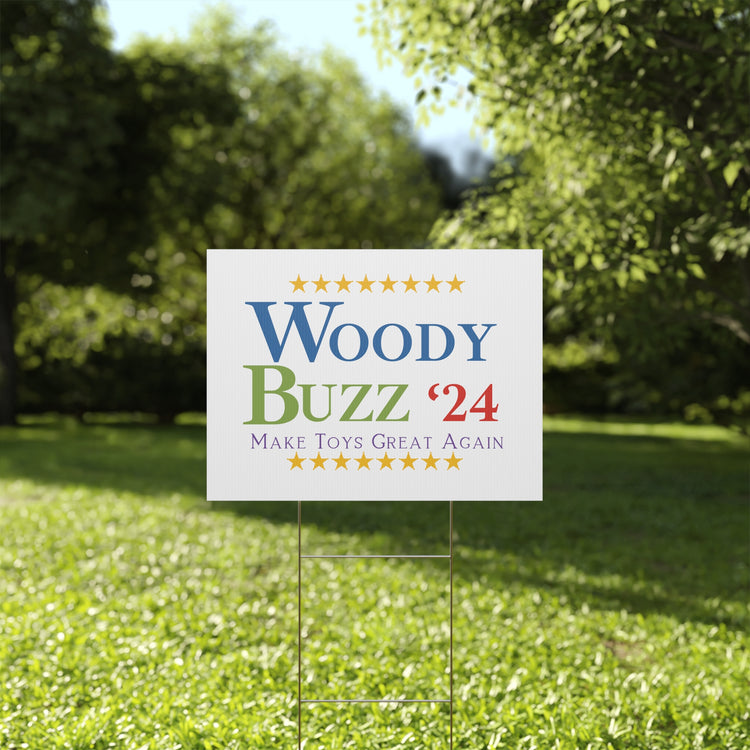 Woody & Buzz '24 Yard Sign