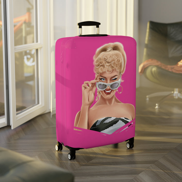 Barbie Luggage Cover - Fandom-Made