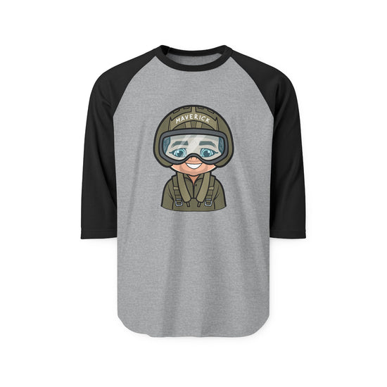 Maverick 3/4 Raglan Shirt - Fandom-Made