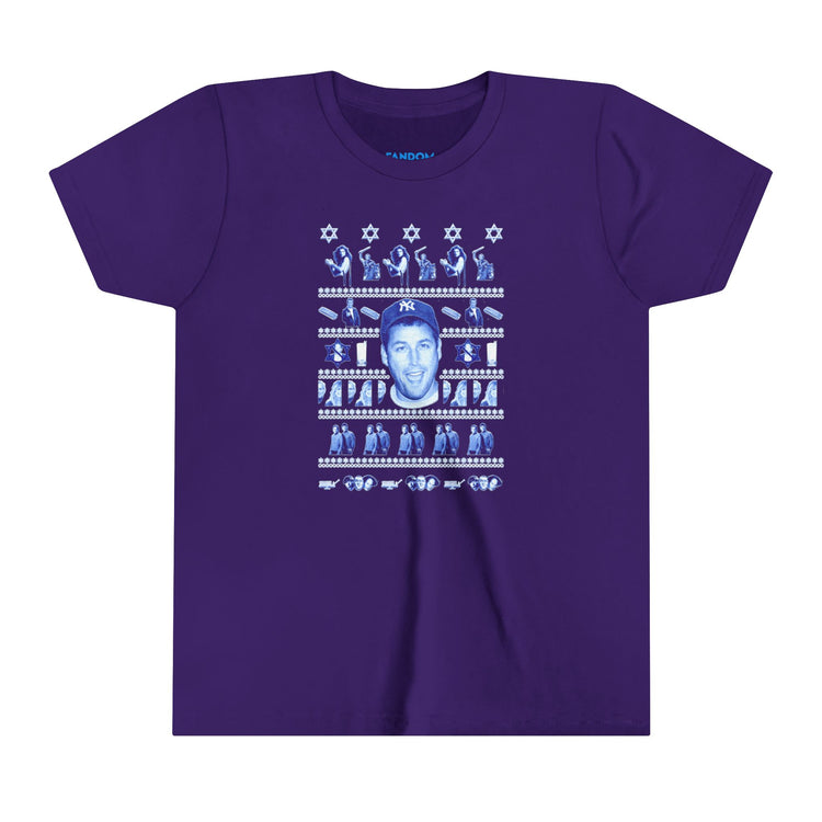 Adam Sandler Ugly Hanukkah Youth Tee