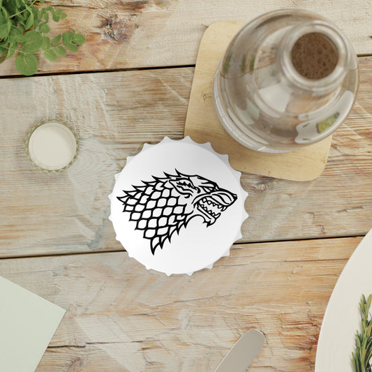 Stark Direwolf Bottle Opener - Fandom-Made