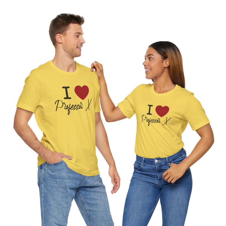 I Love Professor X Unisex T-Shirt - Fandom-Made