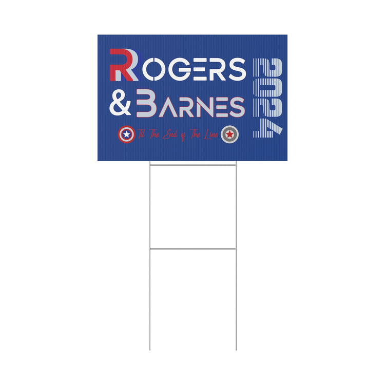 Rogers & Barnes 2024 Yard Sign