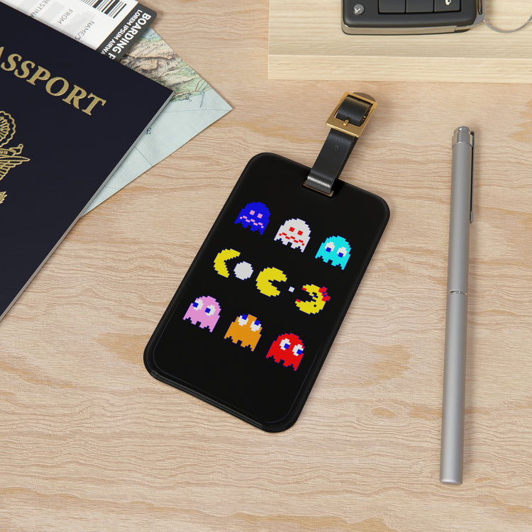 Pacman Luggage Tag - Fandom-Made
