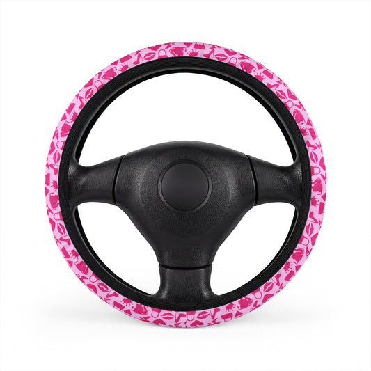 Girlie Doll Car Steering Wheel Cover - Fandom-Made