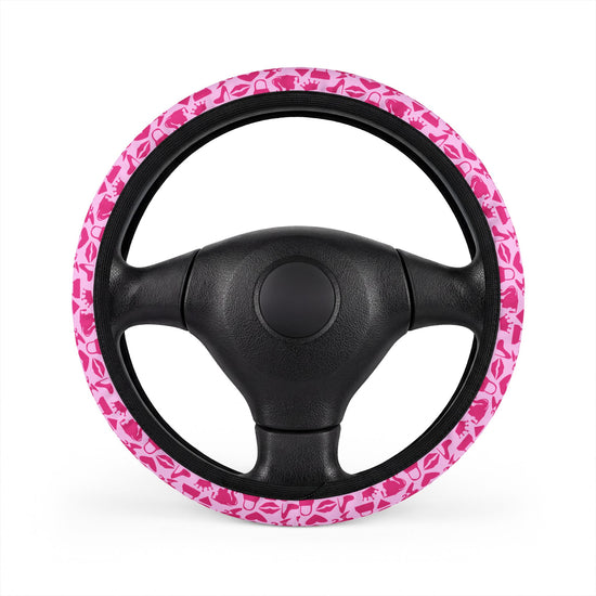 Girlie Doll Car Steering Wheel Cover - Fandom-Made