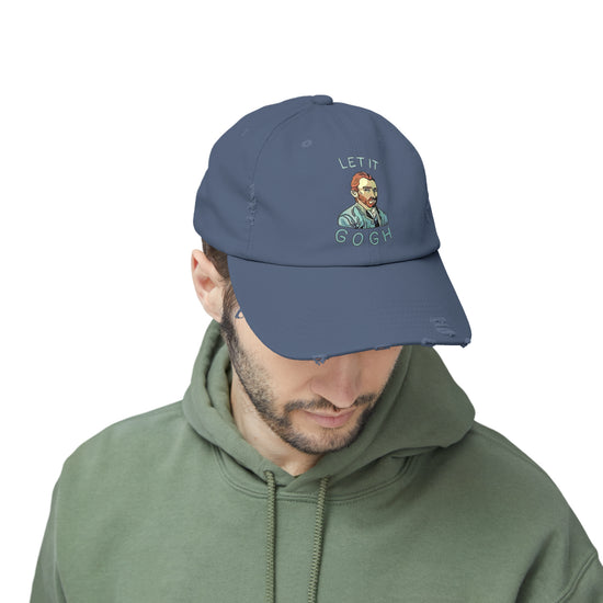 Let it Gogh Distressed Cap - Fandom-Made