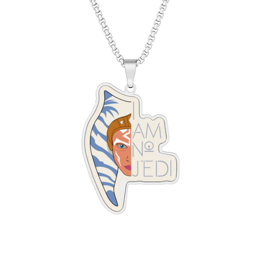 No Jedi Photo Pendant