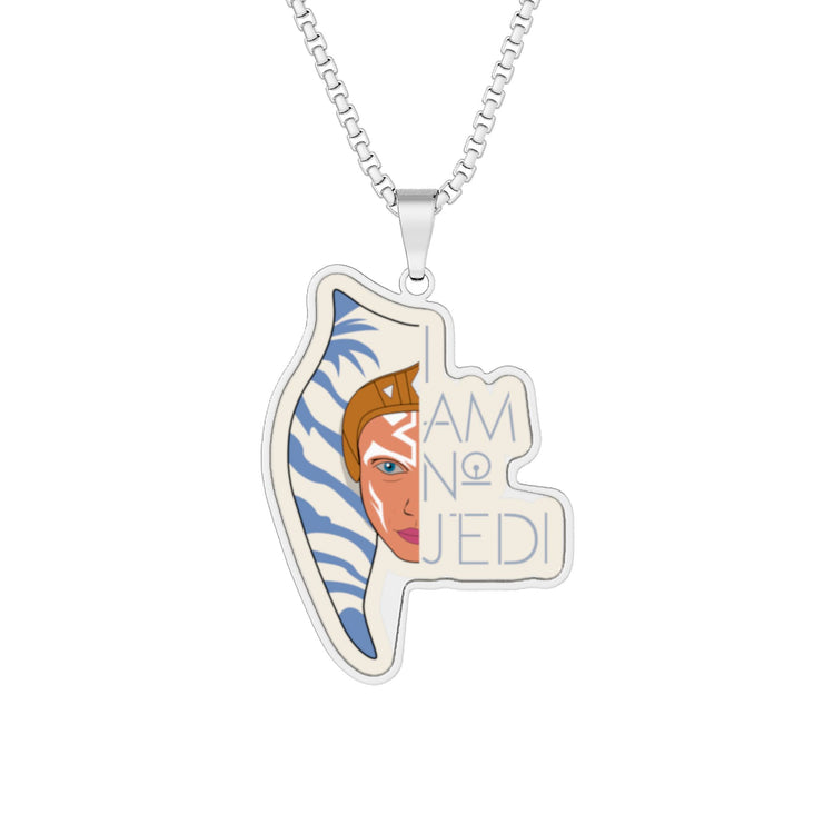 No Jedi Photo Pendant