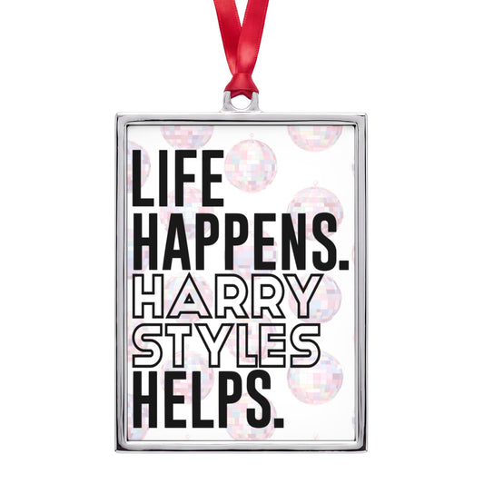 Life Happens Harry Helps Portrait Frame Ornament - Fandom-Made