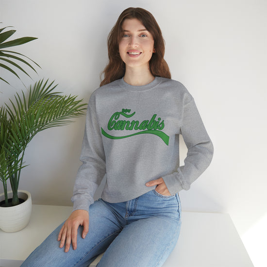 Enjoy Cannabis Crewneck Sweatshirt - Fandom-Made