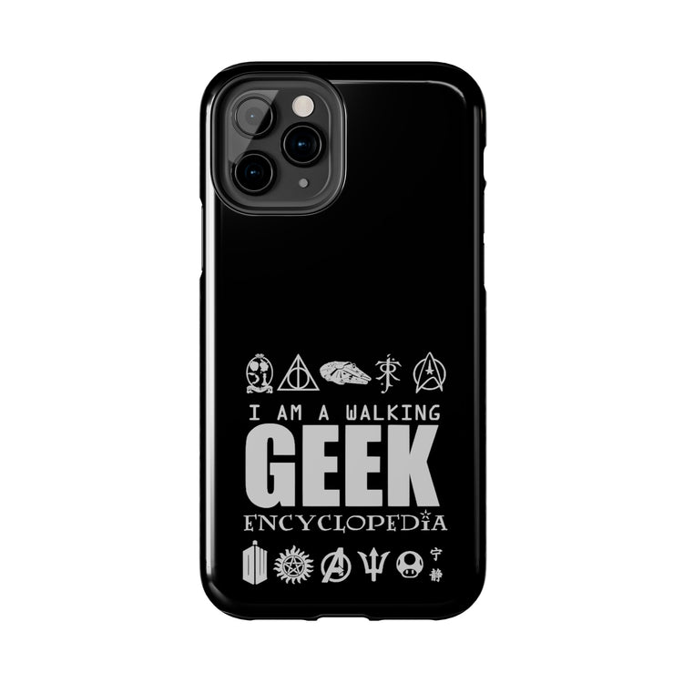 Geekdom Encyclopedia Phone Cases