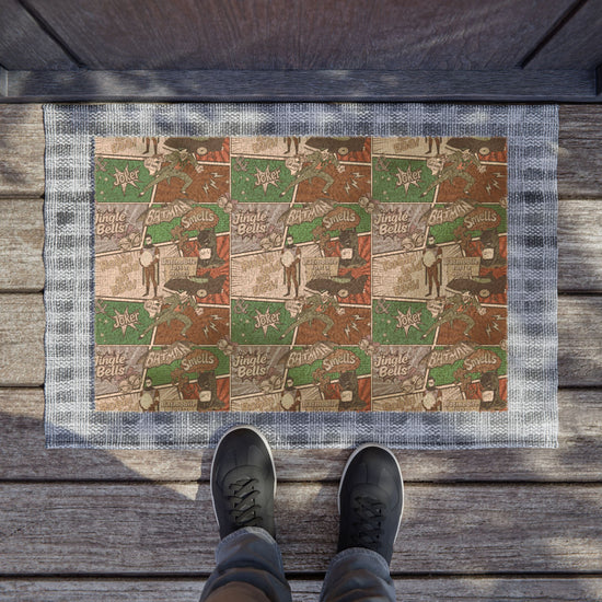 Robin Laid An Egg Doormat - Fandom-Made