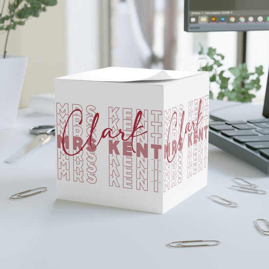 Mrs. Clark Kent Note Cube - Fandom-Made