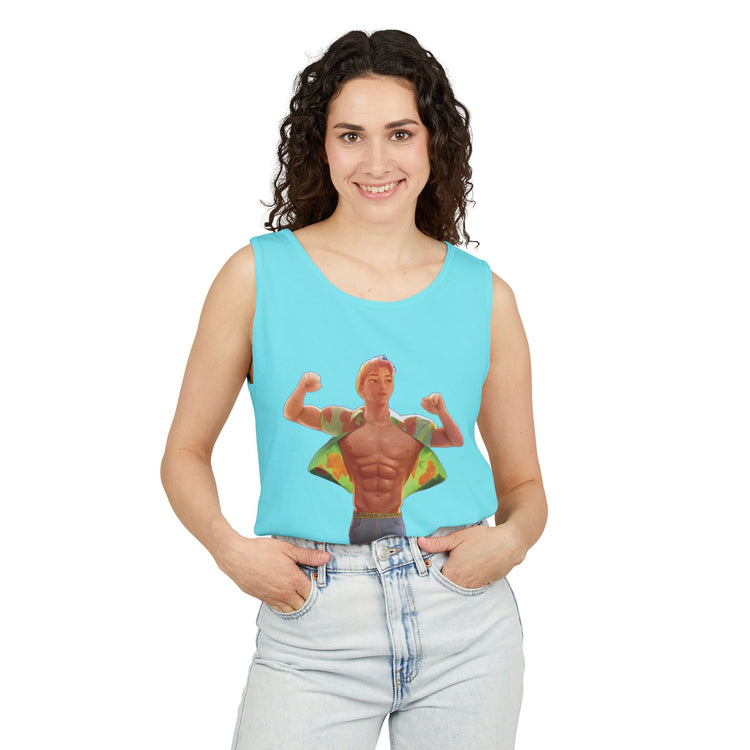 Abs Time Unisex Tank Top - Fandom-Made